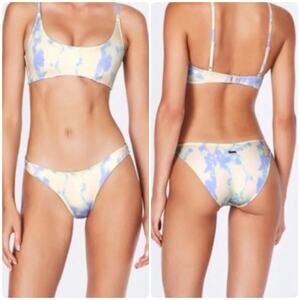 TRIANGL Swim Tie Dye Pastel Bikini Bottom Rina Size XS NEW WITH TAGS